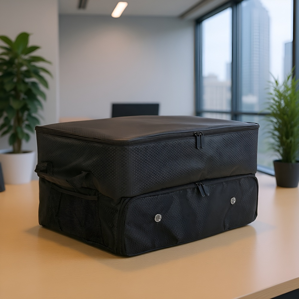 ゴルフ衣類・シューズ収納バッグ 折りたたみ携帯用 ゴルフアクセサリー収納ケース