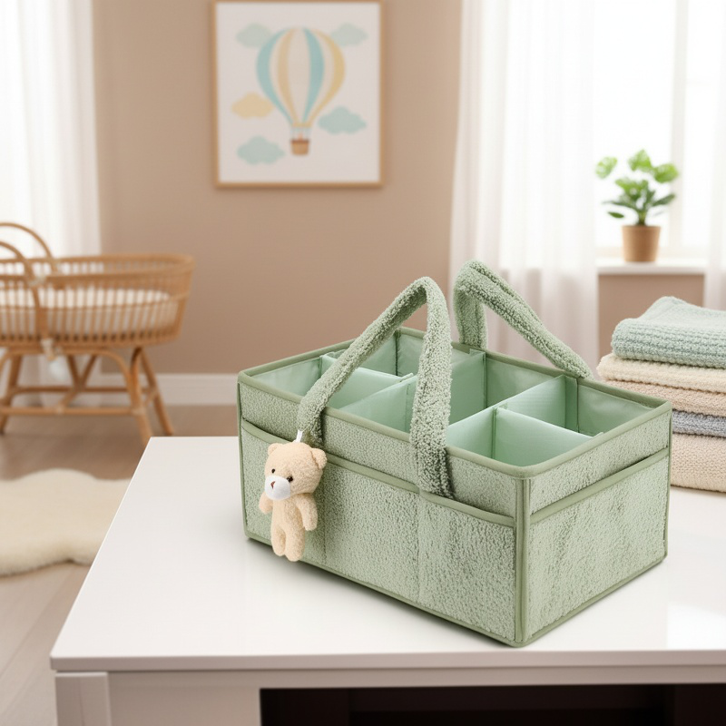 Mom travel bag with multiple compartments
