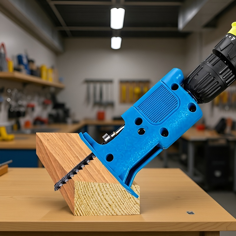Elektrische Säbelsäge für Holzarbeiten, geeignet als Bohrmaschinenhilfe