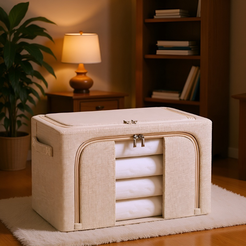 Kleider Aufbewahrungstasche Faltbare Kleiderschrank Organizer Haushaltsstoffkorb