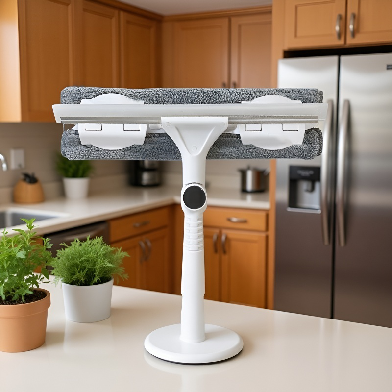 Verlängerbarer Fensterreiniger für hohe Fenster, Haushalt, doppelseitig