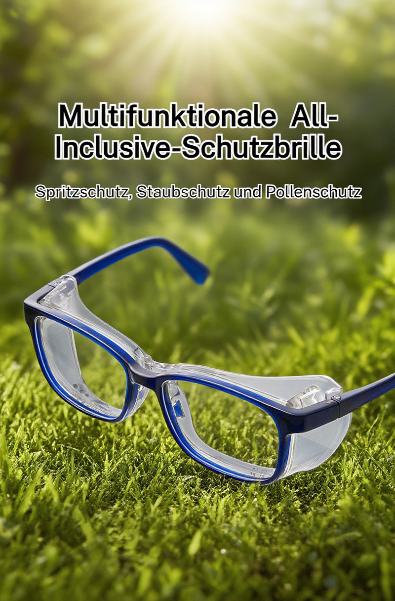Schutzbrille gegen Heuschnupfen – pollensicher und winddicht
