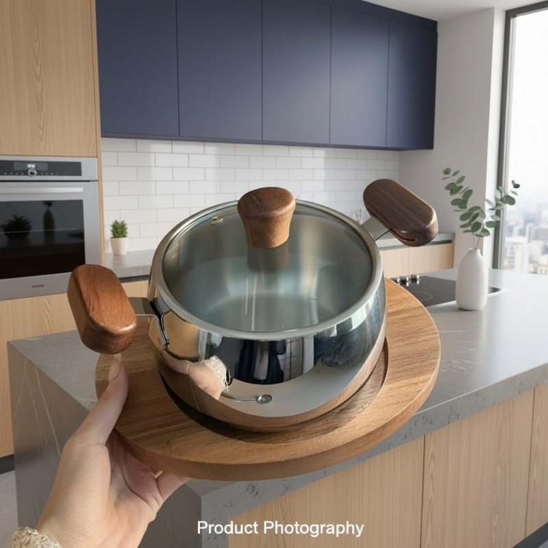One-person food 316 stainless steel baby special food pot small milk pot household baby steaming and