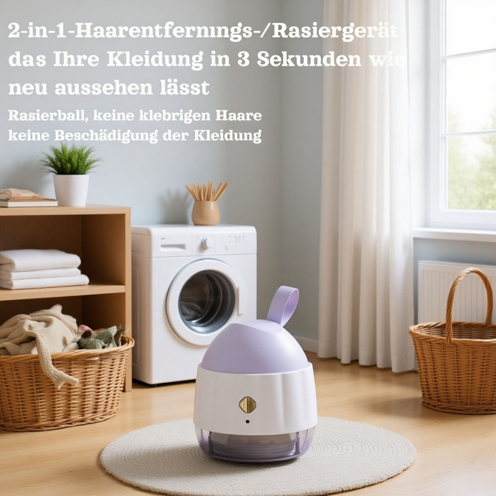 Wiederaufladbarer Fusselrasierer für den Hausgebrauch