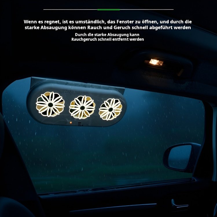 Solarbetriebener Auto-Lüfter
