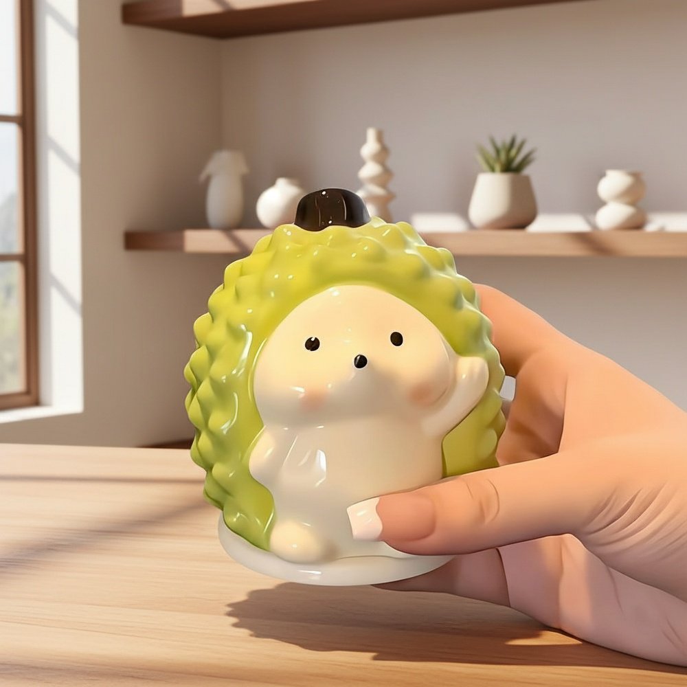 Creative Hedgehog Shaped Ceramic Toothpick Holder Personalized Household High-End
