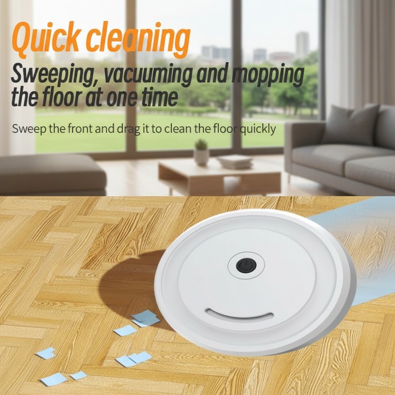 Automatic Mopping Robot Electric Vacuum Sweeping Robot and Combination