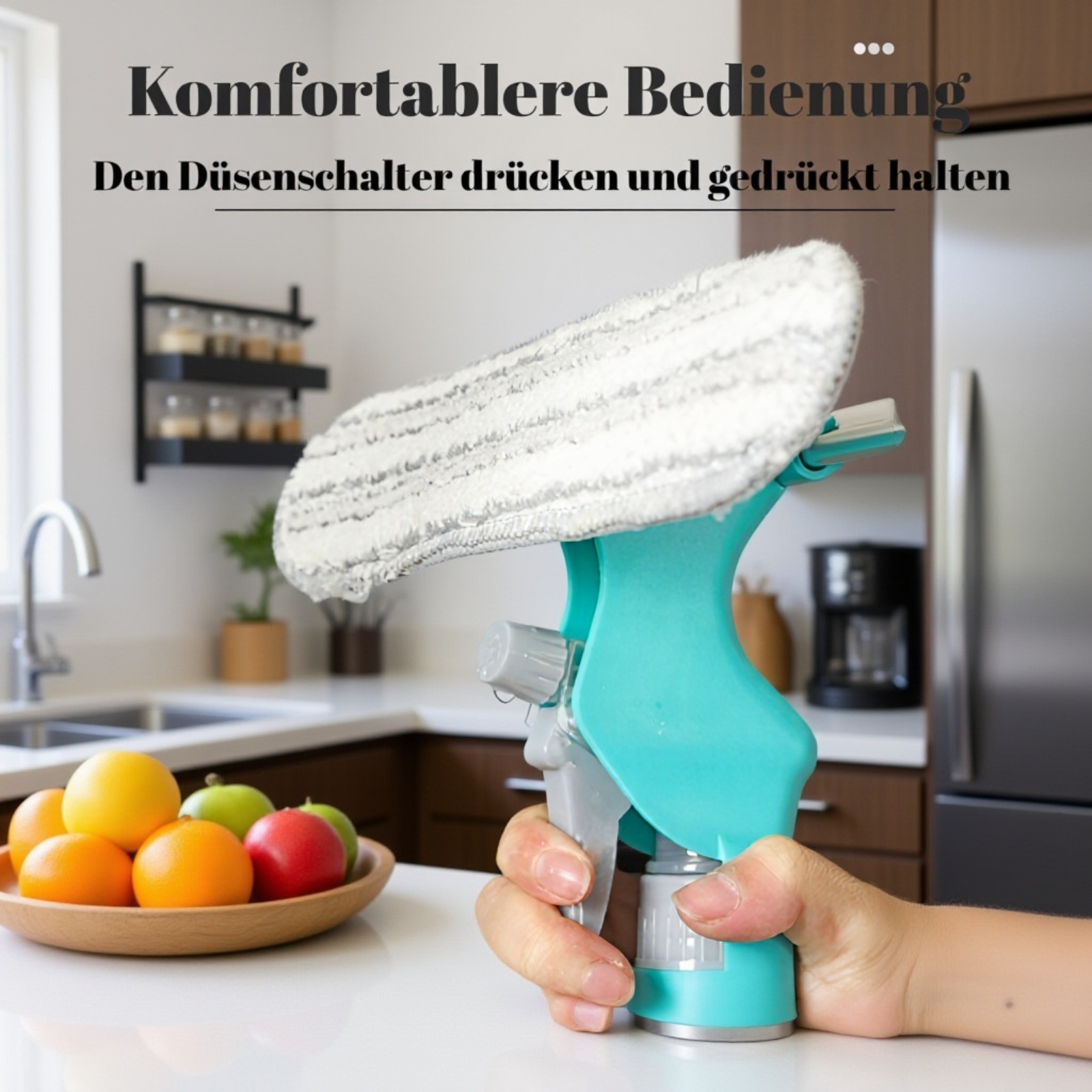 Fensterreinigung leicht gemacht mit Glasabzieher