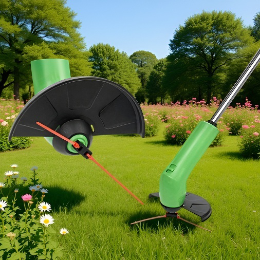 Rasenmäher mit langlebigem Aluminiumgehäuse