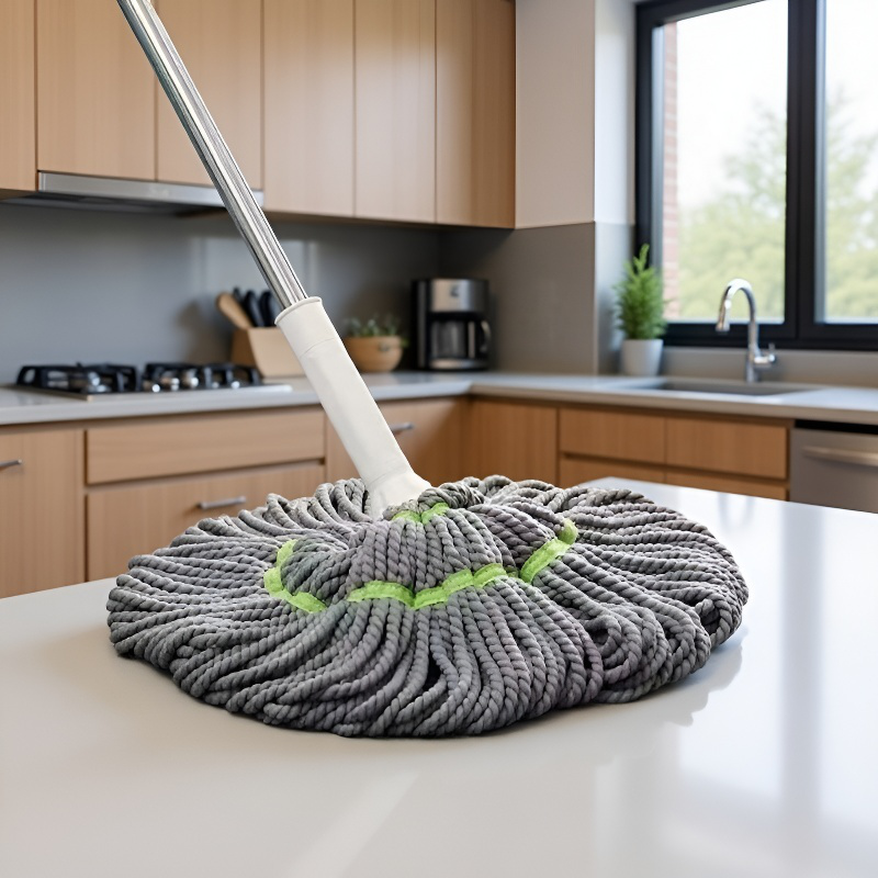 Household handsfree mop with bucket rotating mop absorbent bucket Cotton mop