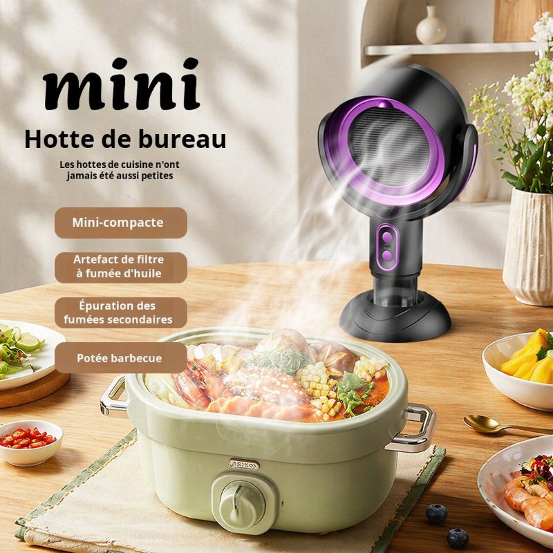 Hotte aspirante portable de bureau