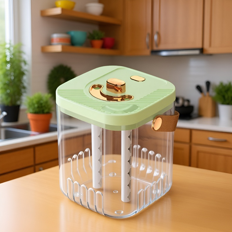 Átlátszó, nagy tartályos párásító LED világítással, finom ködpermettel