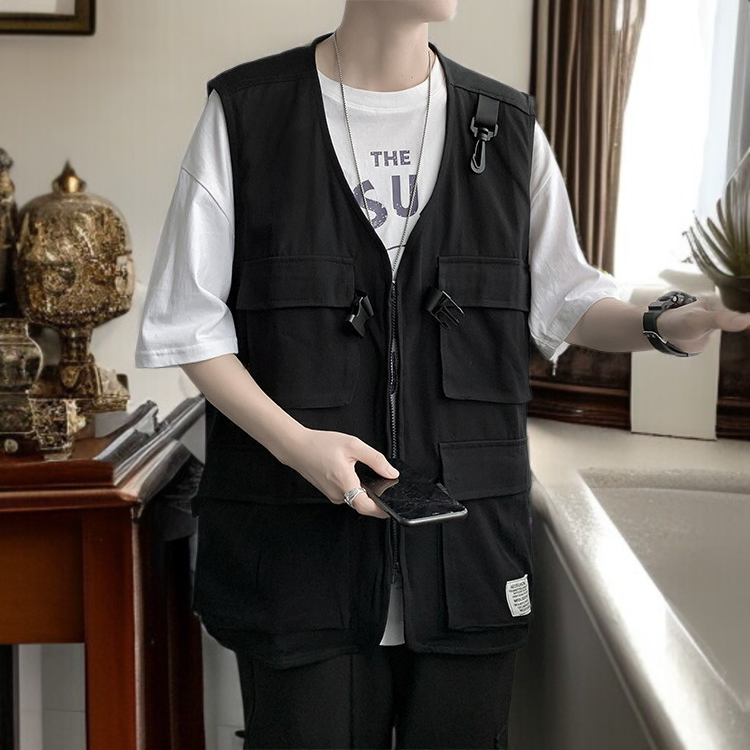 ワークウェア風キャンバス素材の質感アップ