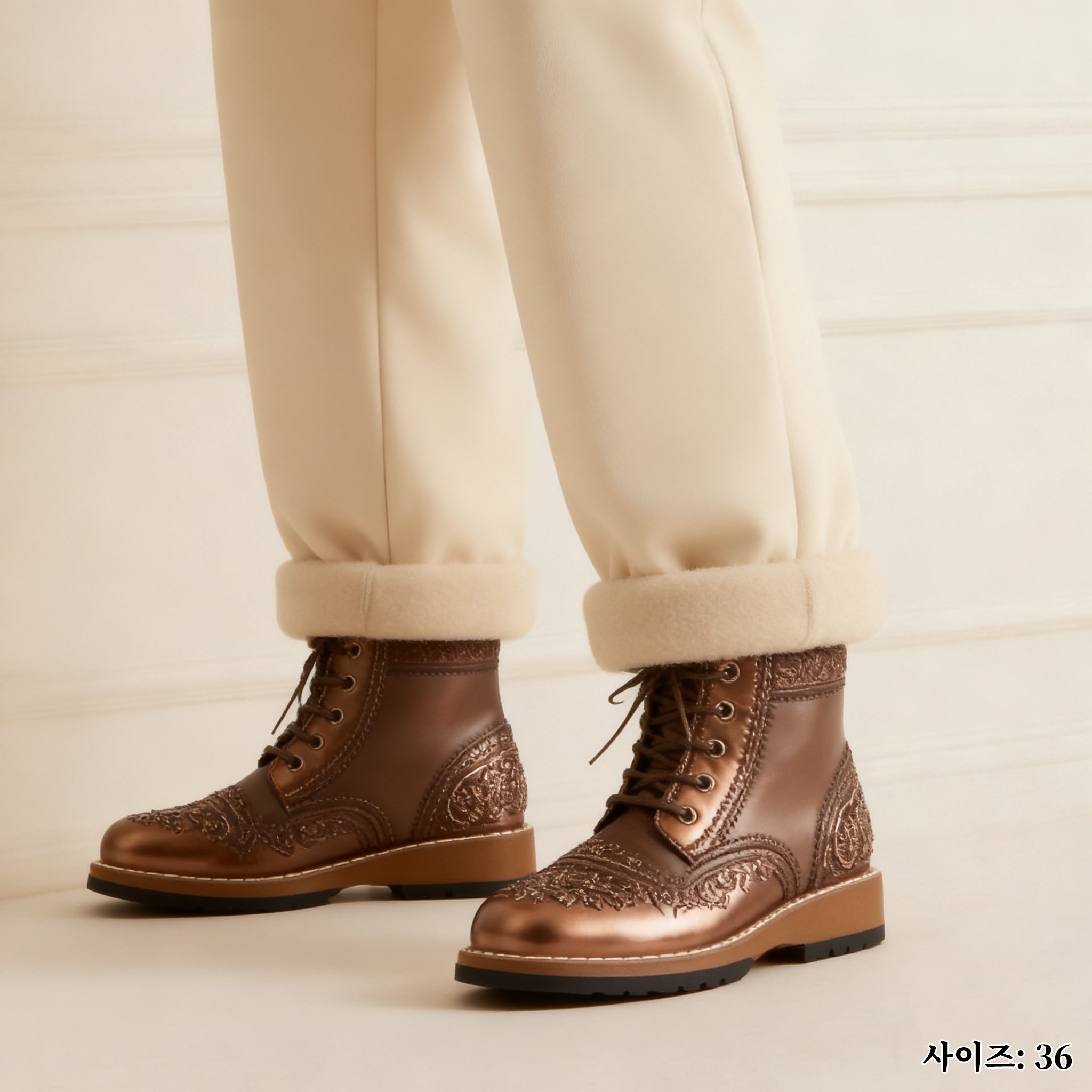 트렌디한 마틴 부츠 전체 이미지