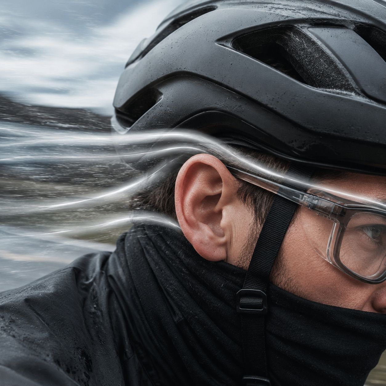 Ultraleichte TR90-Postoperationsbrille mit Wind- und Pollenschutz