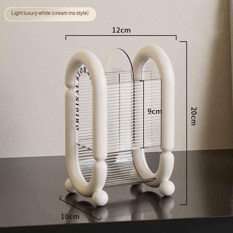 Light luxury minimalist makeup brush storage tube dressing table desktop eyebrow pencil brush storag
