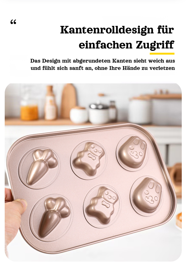 Mini-Donut-Backblech für kreative Backideen zu Hause