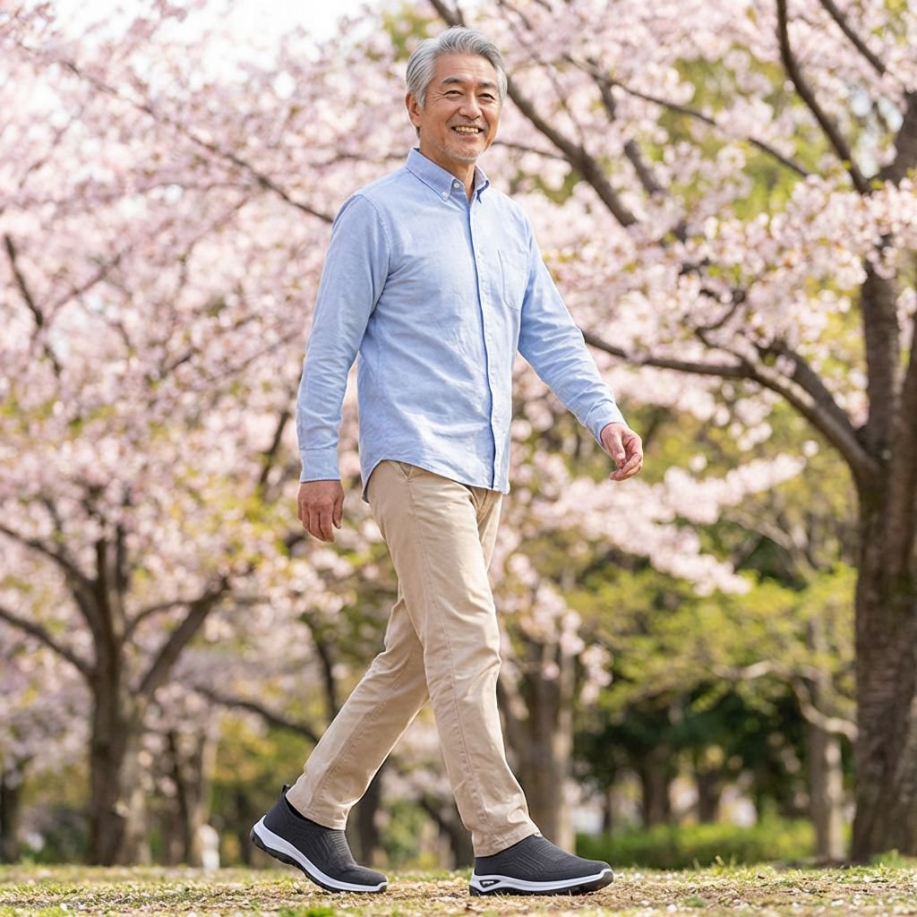 軽量カジュアルウォーキングシューズ