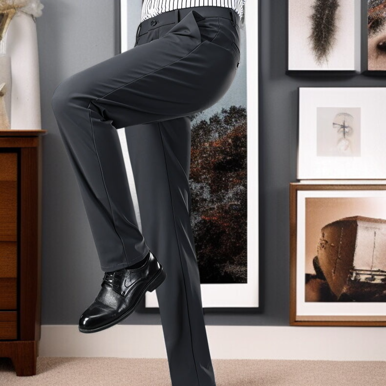 쿨링 스판 남성 바지 디테일 사진