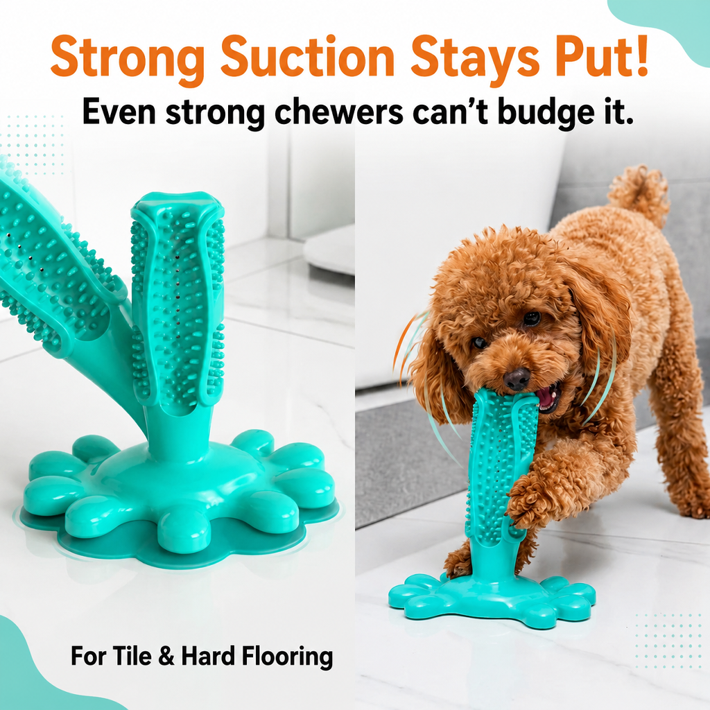 Pet supplies, durable chew sticks, dog toothbrushes, TPR pet toys, Teddy suction cup dog toys