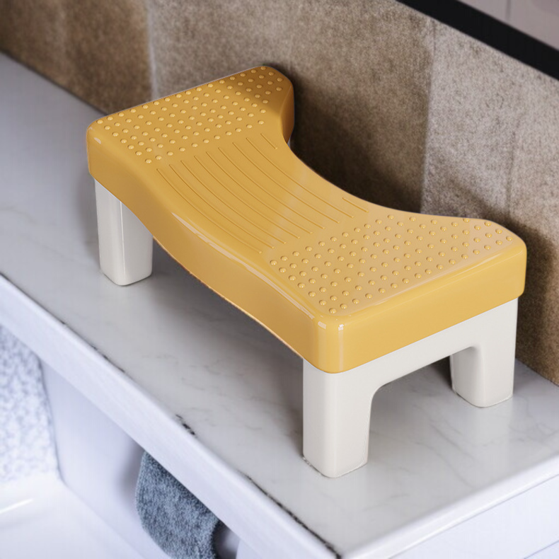 화장실에서 사용 가능한 두꺼운 발받침