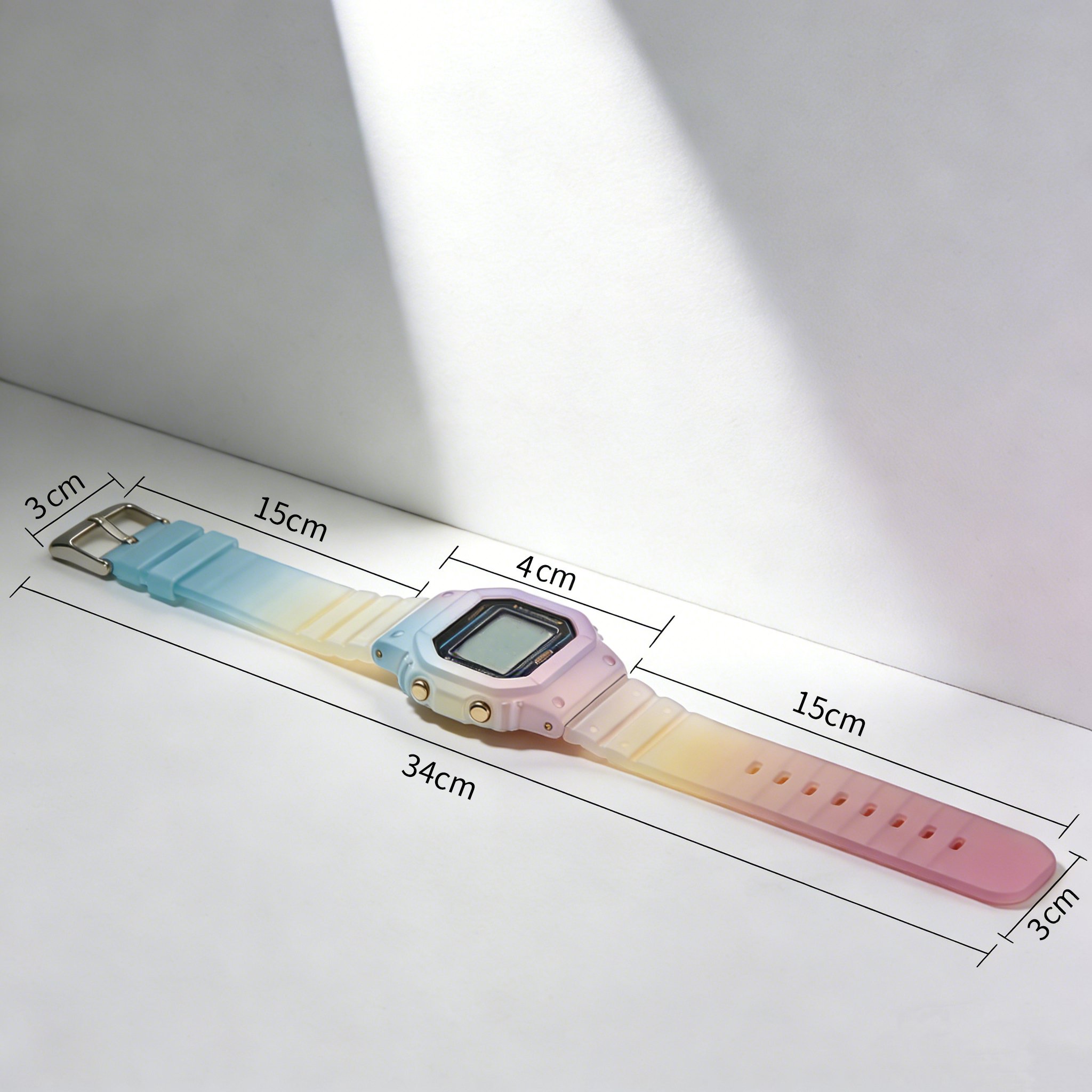 Children electronic watch with waterproof design