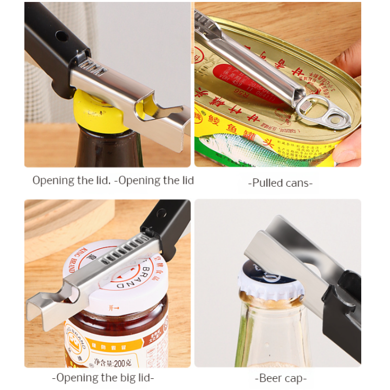 Stainless Steel Multi-Purpose Bottle Opener