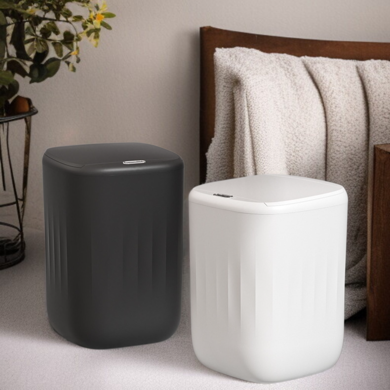 화장실에 적합한 발차기 센서 휴지통