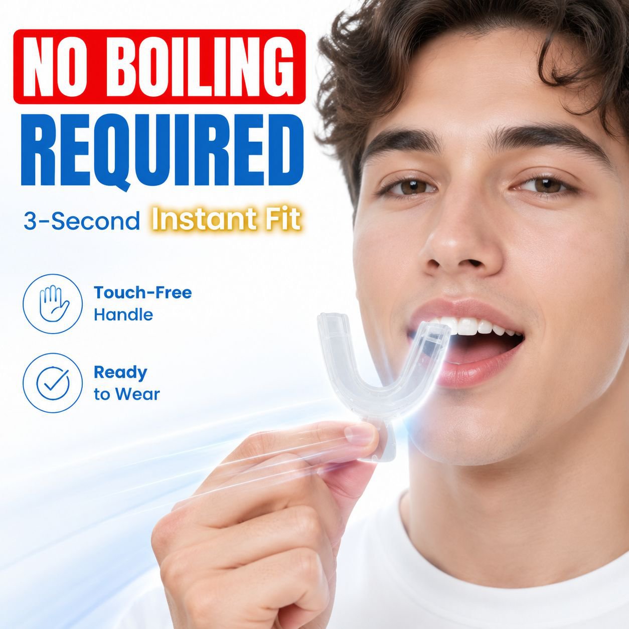 Teeth Whitening Transparent Mouth Tray