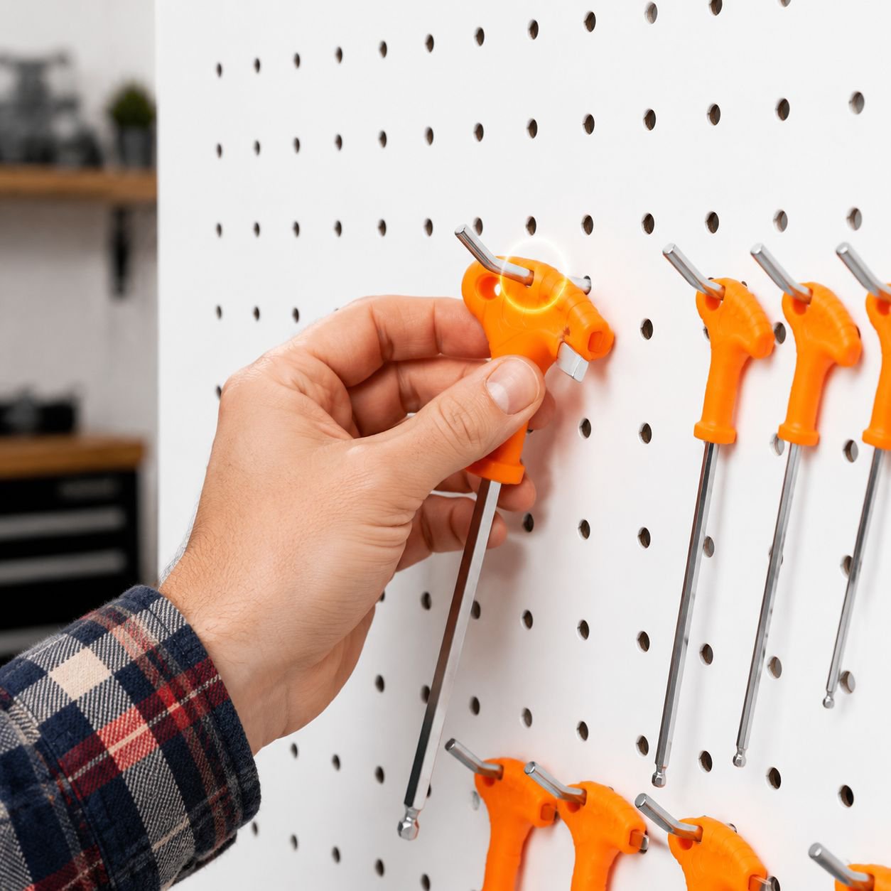 Versatile hex key set for mechanics and DIY projects