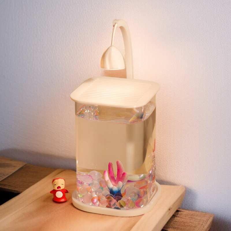 怠惰なメンテナンスが可能な魚の水槽