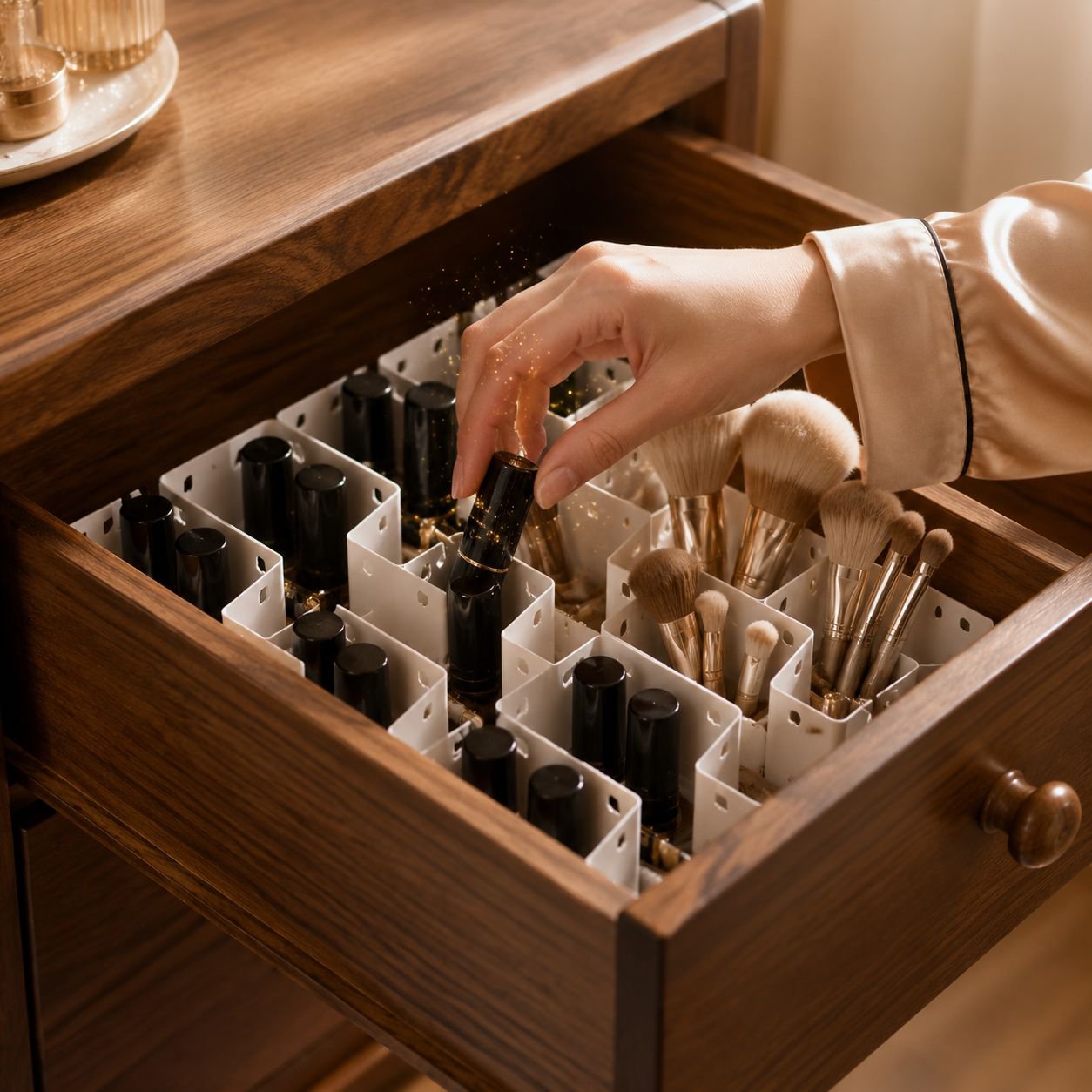 JMY-Honeycomb Drawer Divider for Socks and Underwear