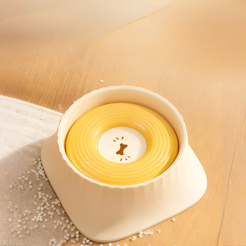 물튀김 방지, 젖은 입 방지, 부유식 반려동물 밥그릇