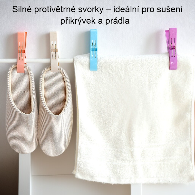 Větruodolný držák na přikrývky