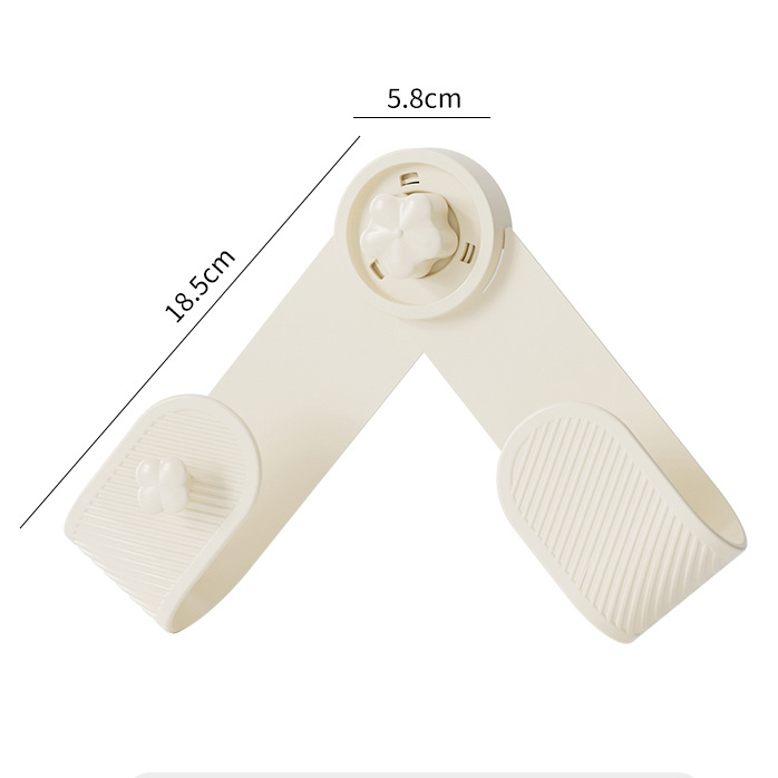 Non perforated suction cup wall mounted pot lid rack
