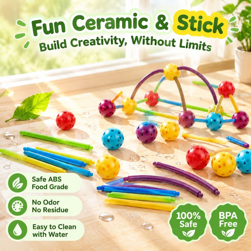 3D Geometric Building Blocks: A versatile 3D DIY castle building toy for children's cognitive de