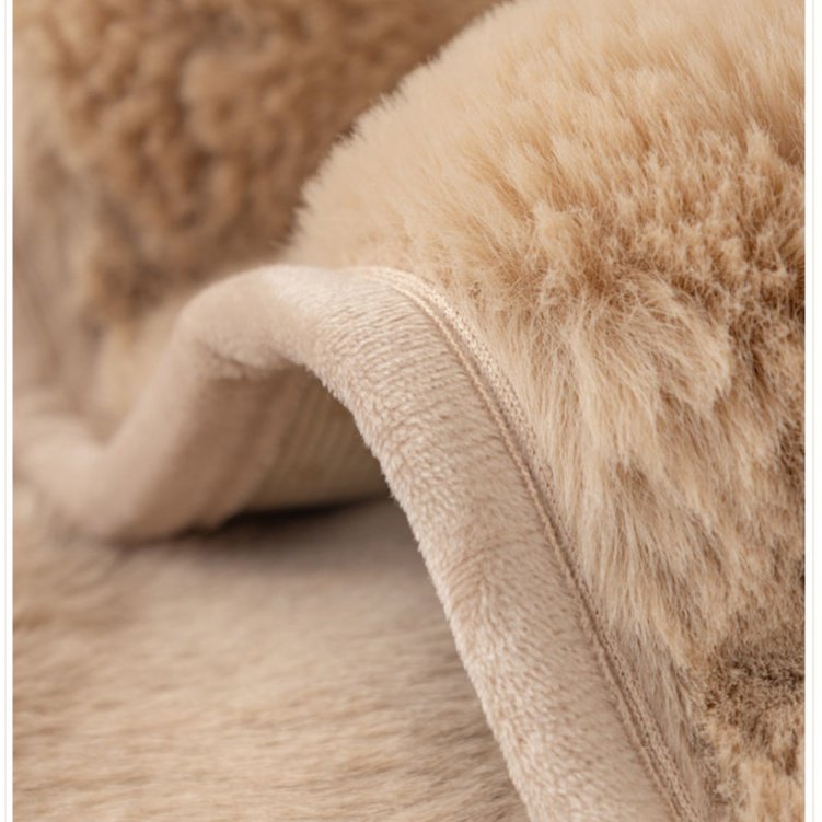 ウサギ毛ソファカバー