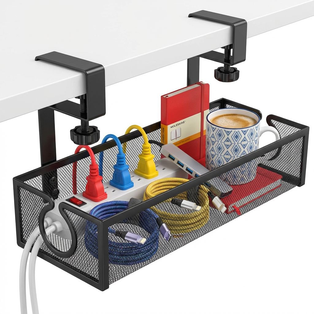 Półka do zarządzania kablami 