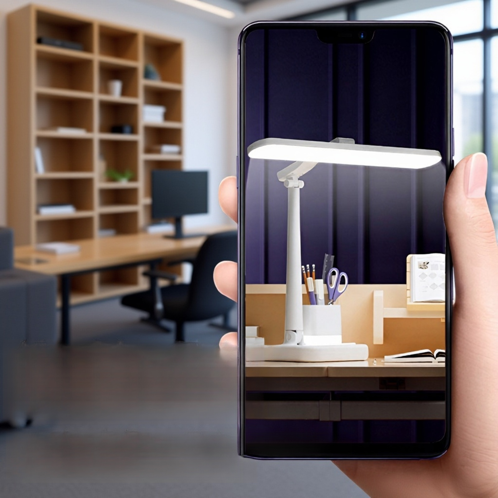 Dimmable LED Desk Light for Reducing Eye Strain
