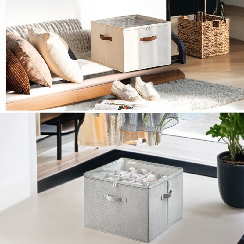 積み重ね可能なシューズ収納ボックス
