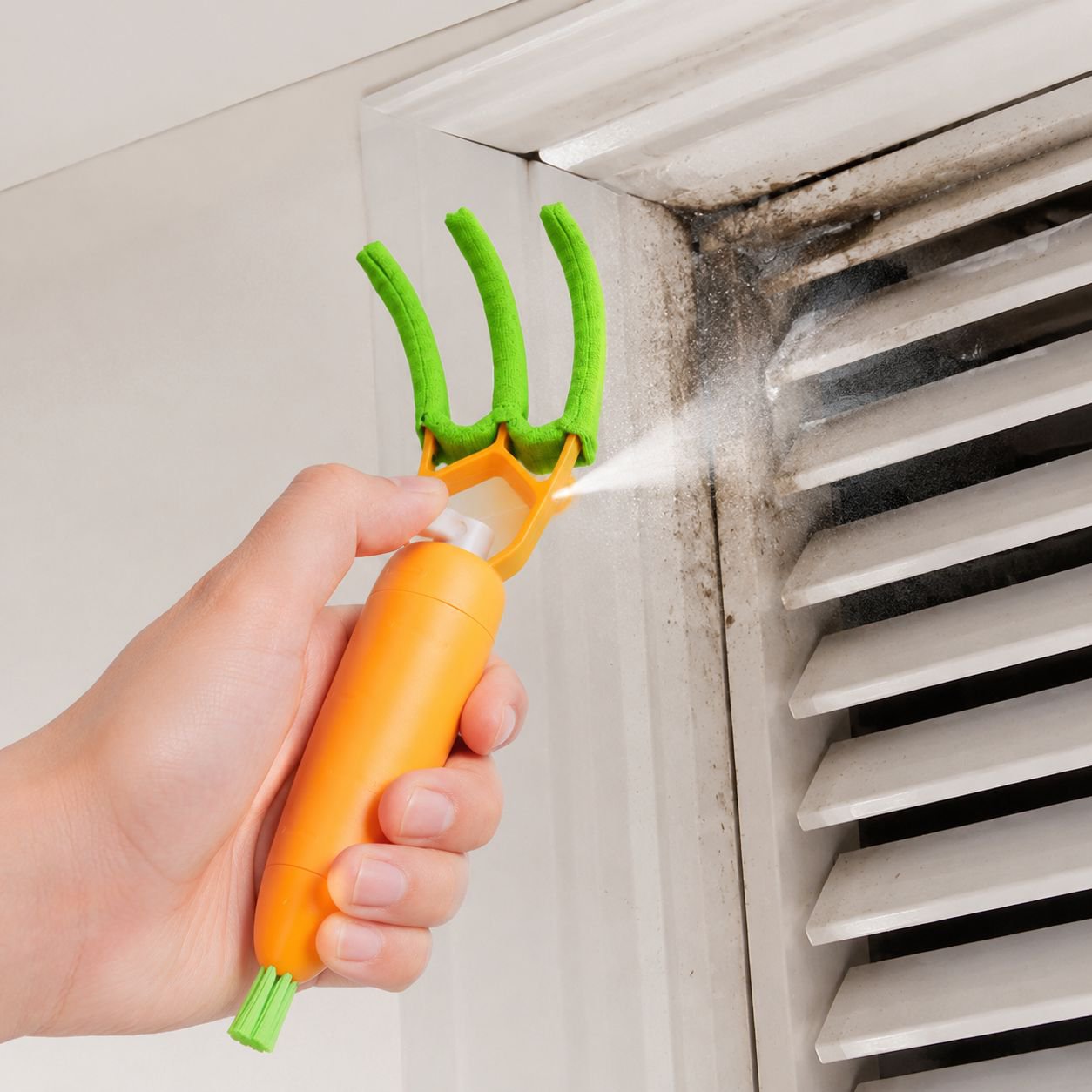 Multi-Functional Air Conditioner Vent Cleaning Brush, Washable