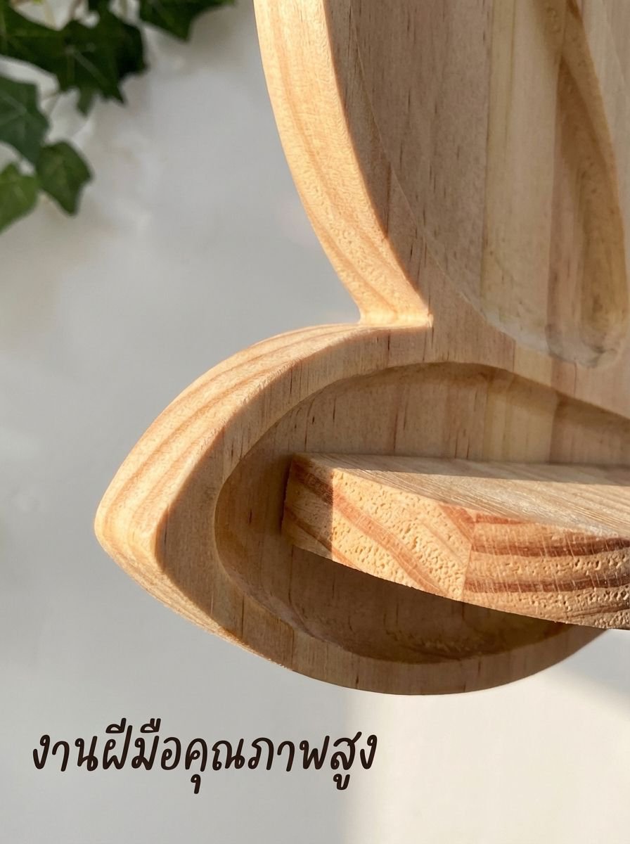 ชั้นวางของตกแต่งบ้านรูปทรงดอกบัว