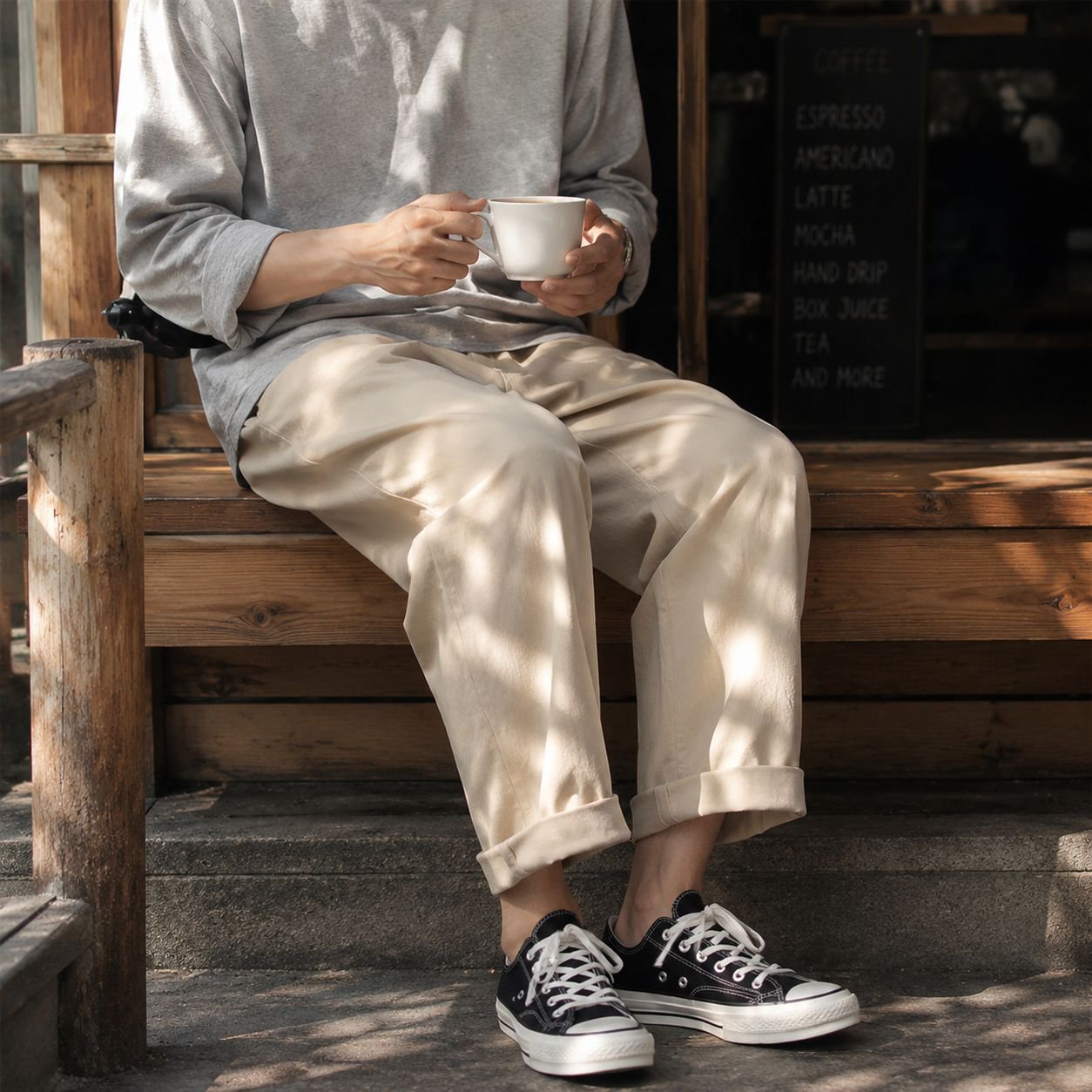 春夏におすすめのゆったりパンツコーディネート