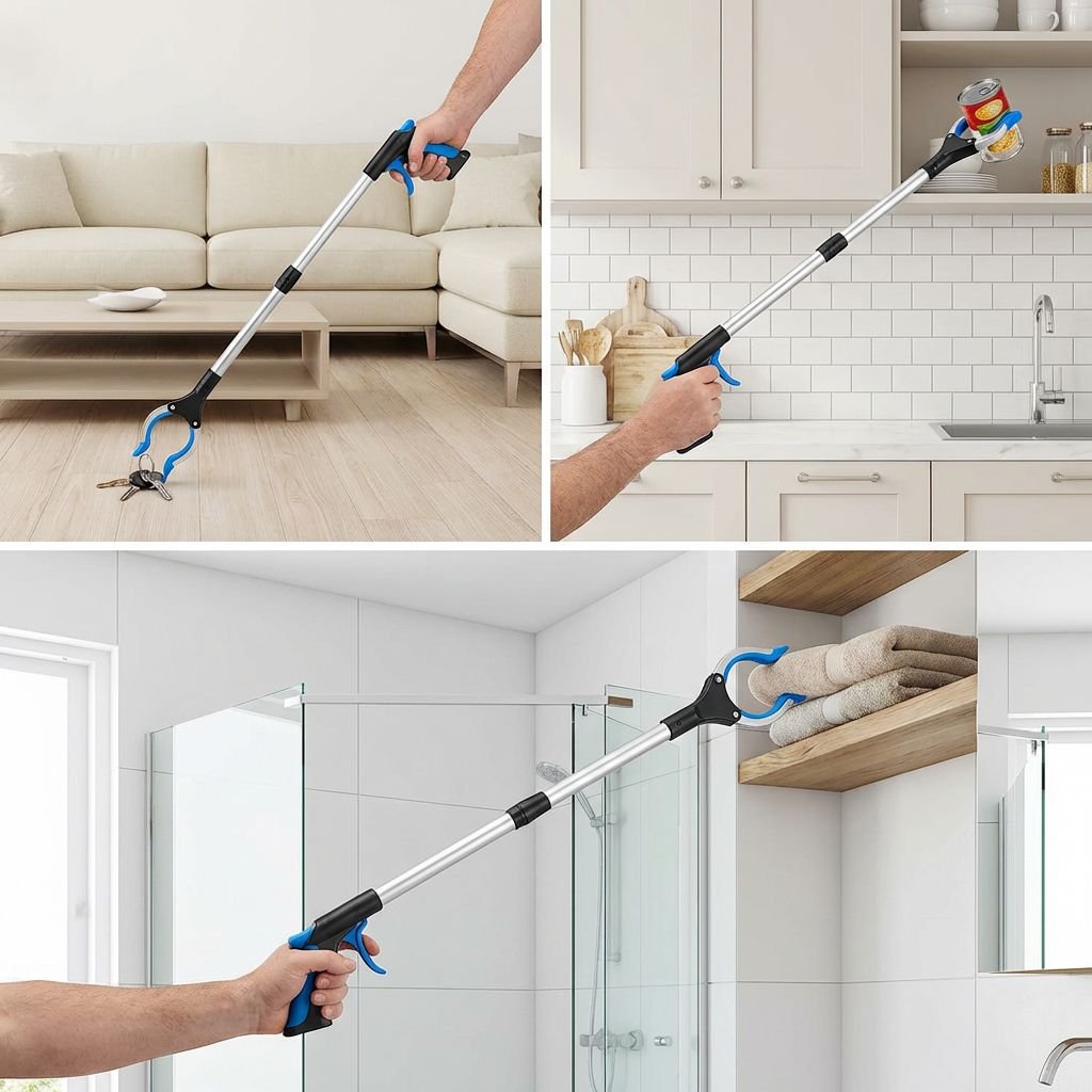 คลิปหนีบขยะทำจากอลูมิเนียมอัลลอยด์ ไม่สามารถงอได้