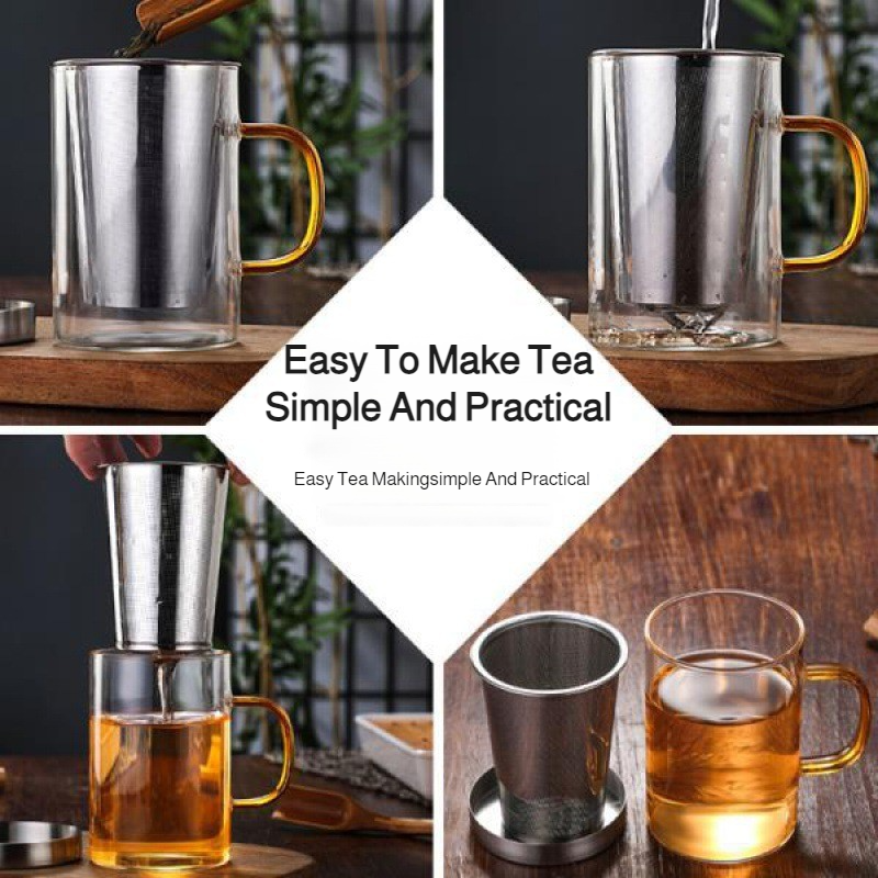 不銹鋼漏泡茶杯