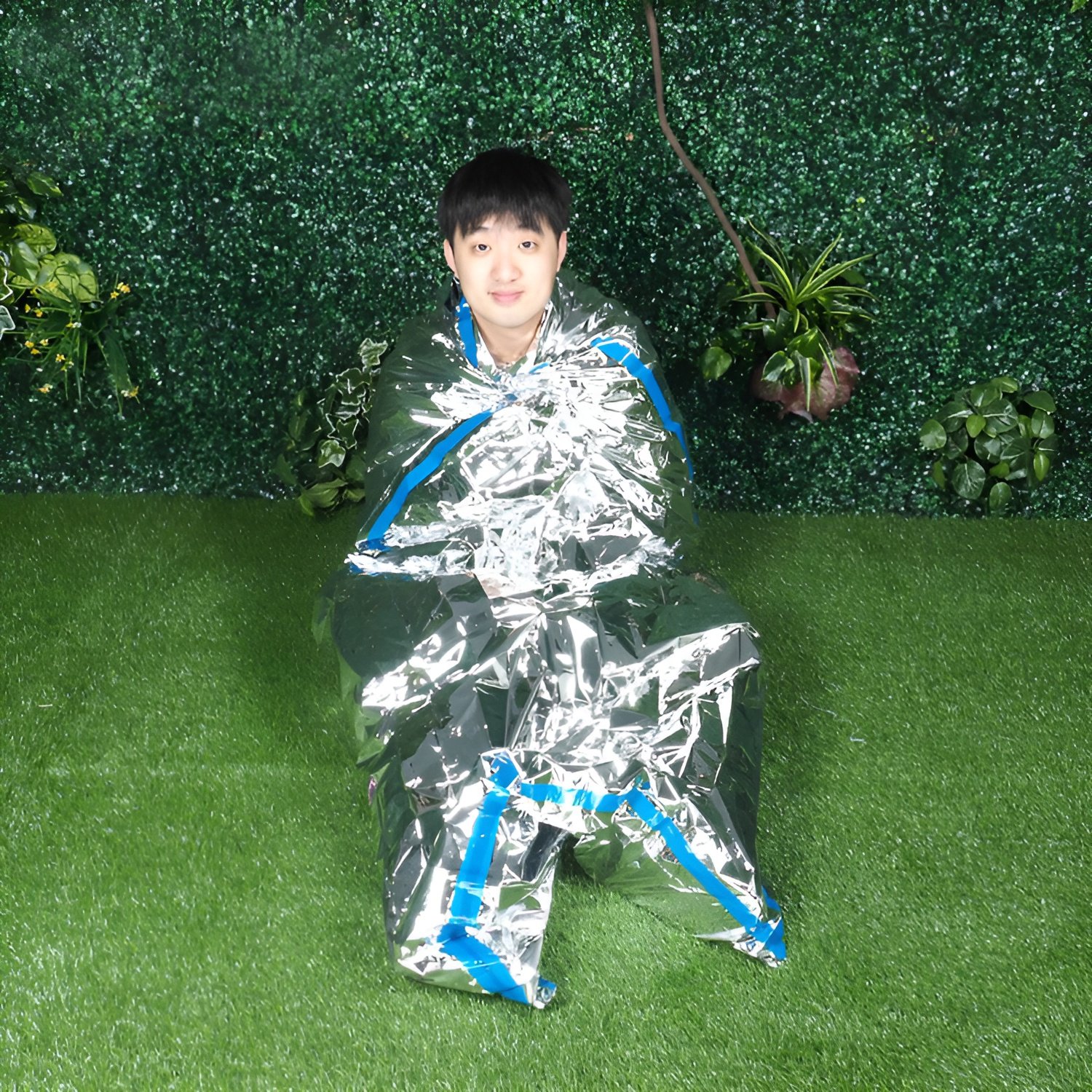 JMY - Outdoor Emergency Disaster Prevention and Survival Sleeping Bag, Portable, Thermal Insulation,