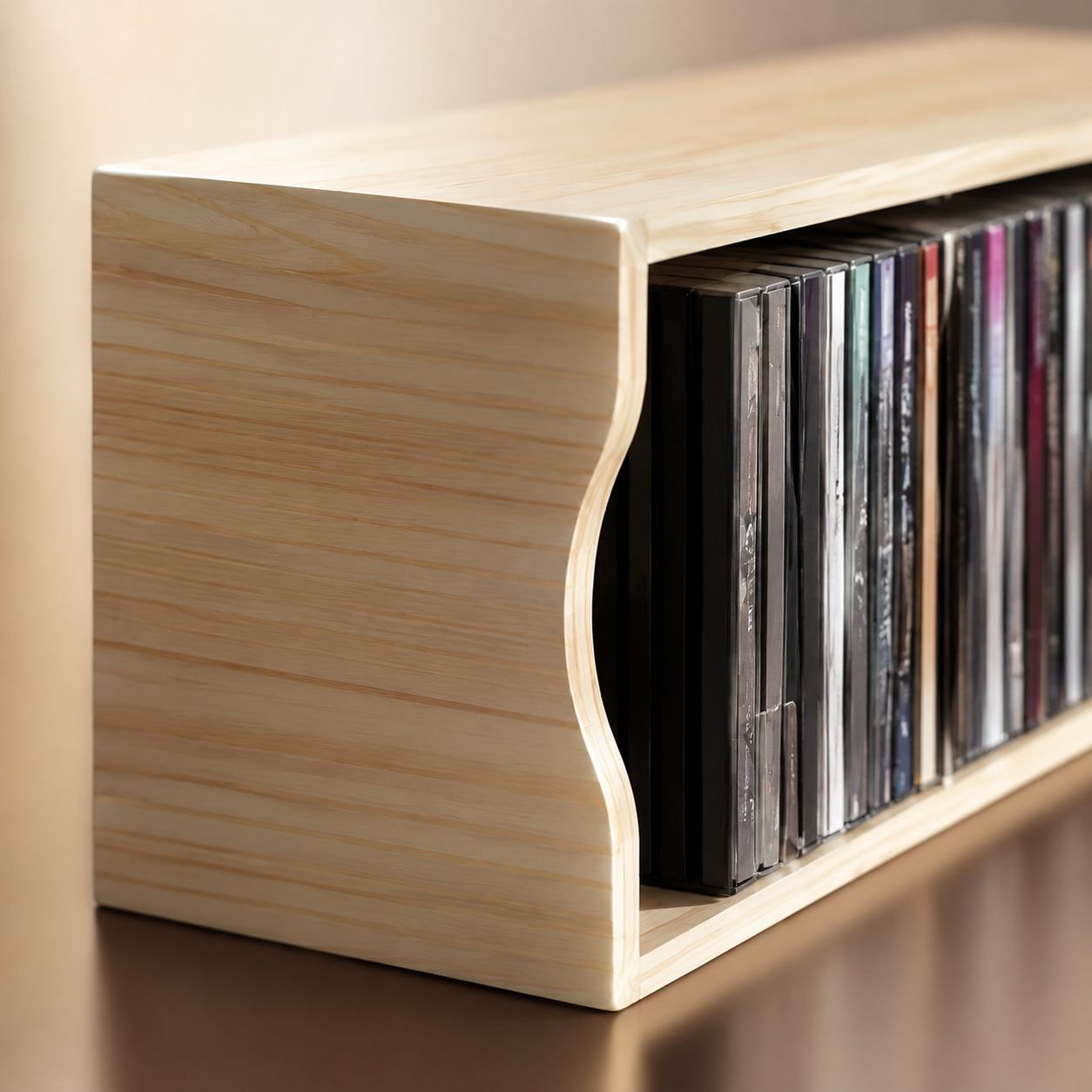 Floor-standing DVD Storage Rack