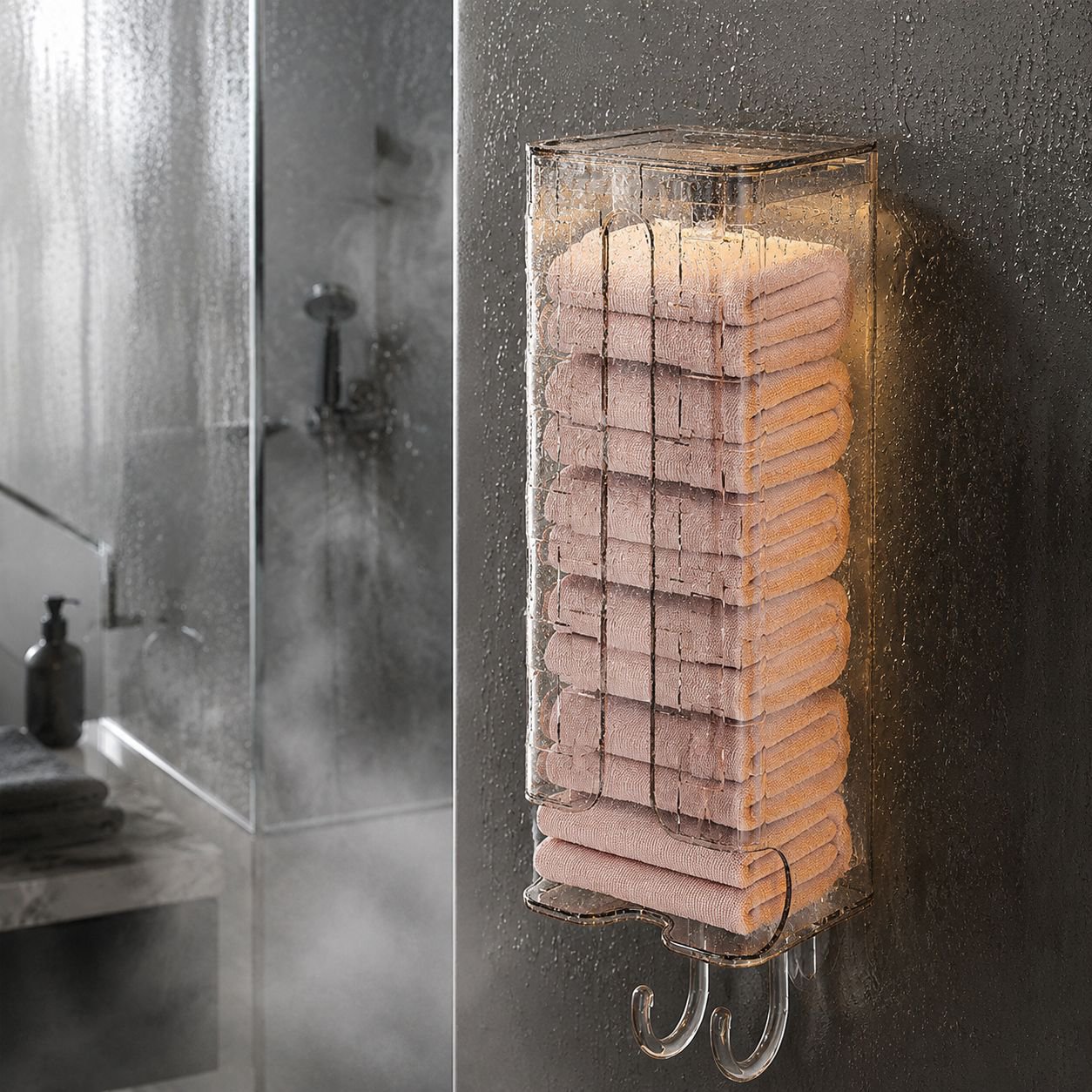 Boîte de rangement murale pour sous-vêtements, épaisse, sans perçage
