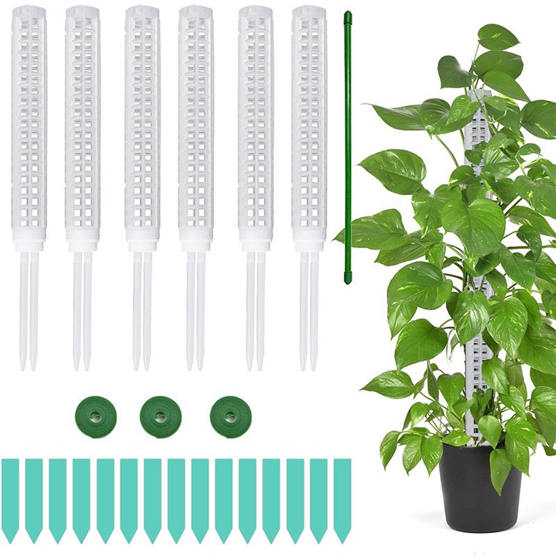 Stackable Mesh Plant Support for Climbing Plants