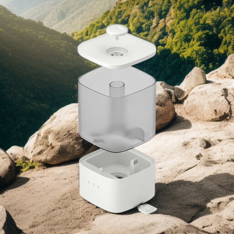 대용량 저소음 공기청정기 실내 사용 모습